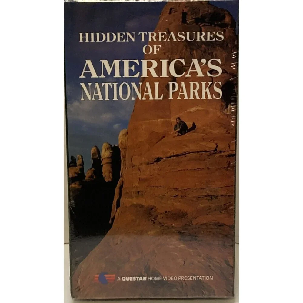 Hidden Treasures of America's National Parks (VHS, 1991) Factory Sealed -Travel